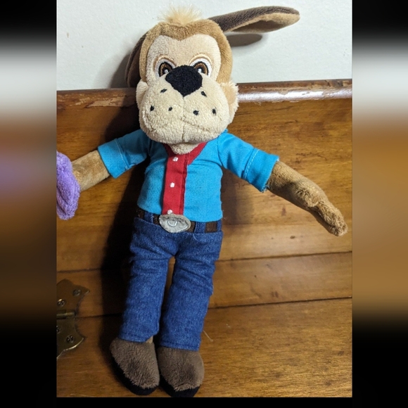 Chuck E Cheese Mr. Munch 11” and Jasper E Jowls 10" Plush - Picture 3 of 7